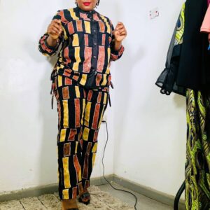 Adeola Ankara 2-piece Shirt & Pants Set