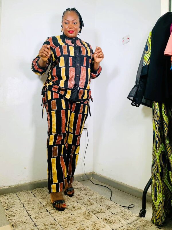 Adeola Ankara 2-piece Shirt & Pants Set