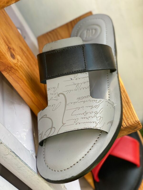 Signature Leather Slides - Image 2
