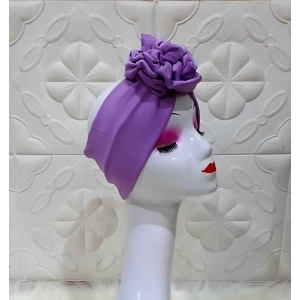 Lilac Headband w/ Ruffles