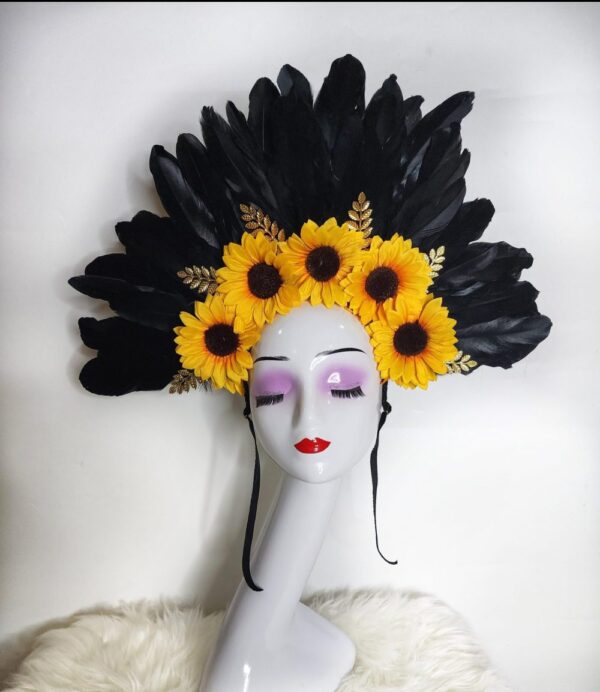 costume feather head dress