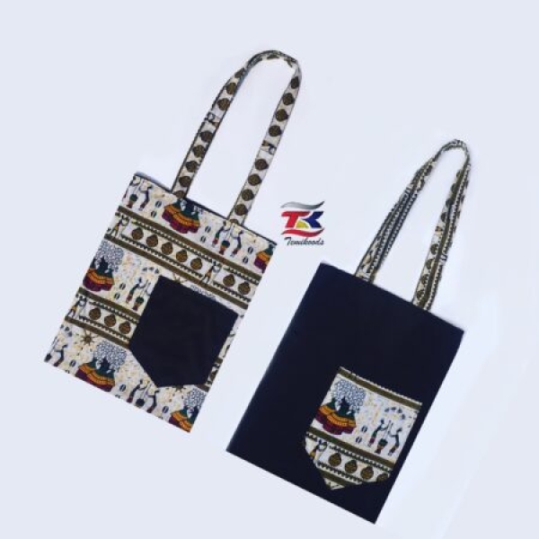 Ankara Reversible Tote