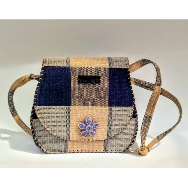 Blue Saddle Bag