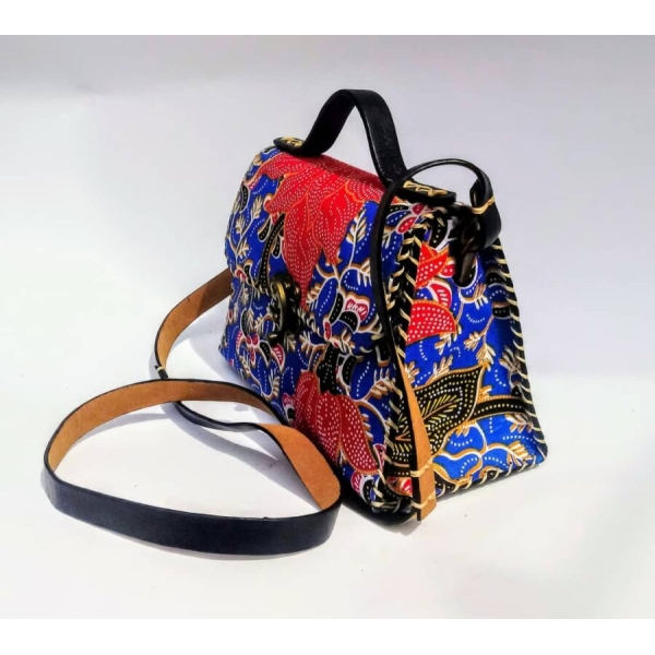 Ankara Floral Bag