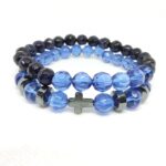 The Blue Tourmaline Bracelet Set