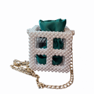 Trendy Window Beaded Bag