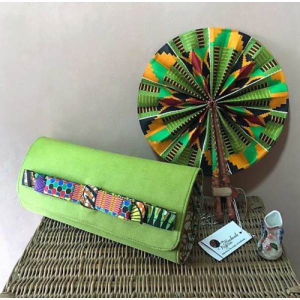 Lemon Green Clutch