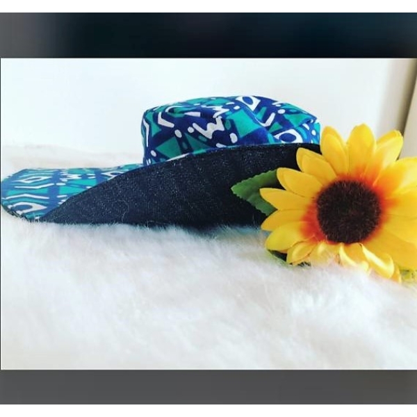 Ankara Sun Hat - Image 2