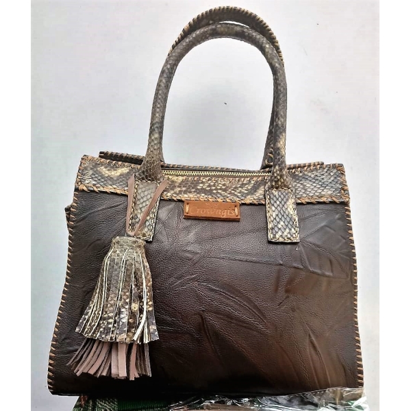 OYA Leather Bag - Brown