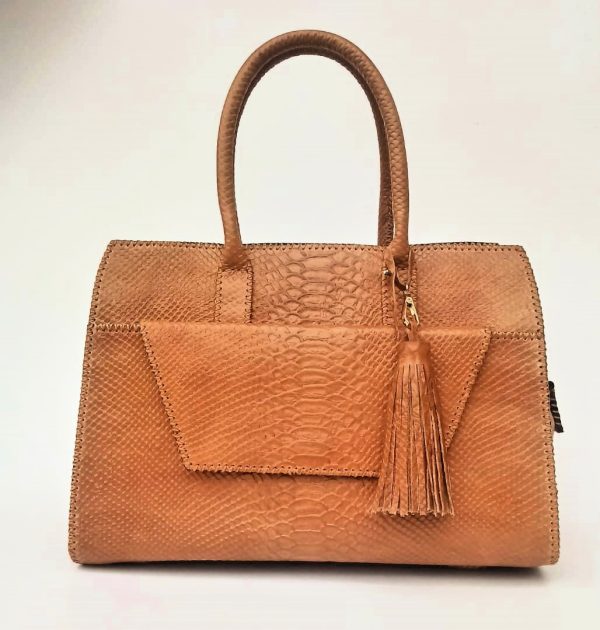 ABIBA Leather Handbag