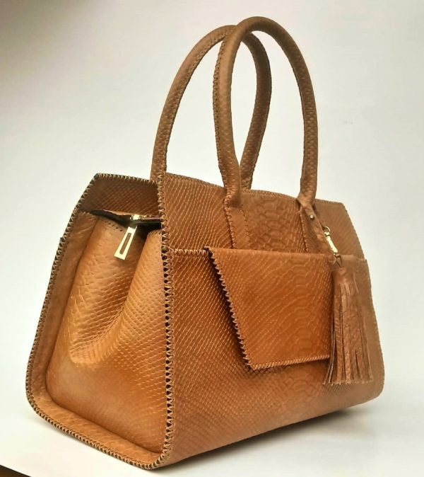ABIBA Leather Handbag - Image 2