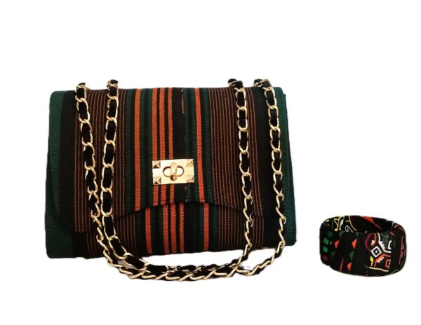 Àdùké Aso-oke Handbag - Image 4