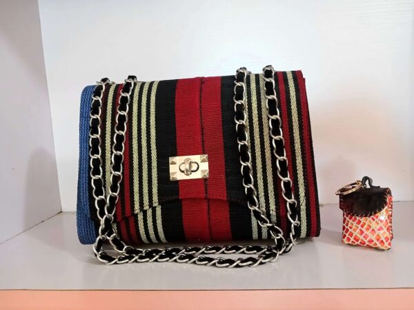 Àdùké Aso-oke Handbag - Image 3
