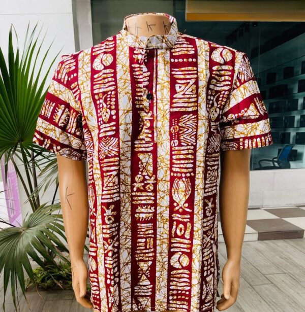 Men's Ankara Shirts - Image 2