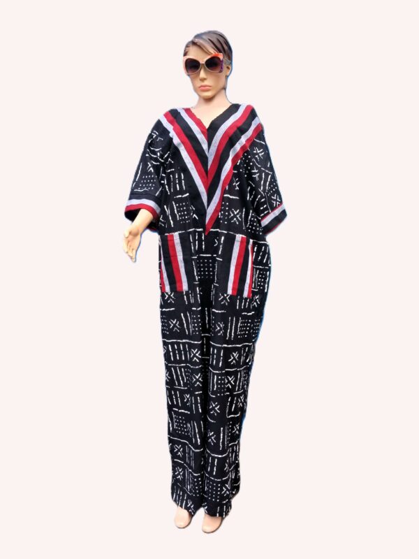 Adunola Adire w/Aso-oke Boubou