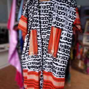 Àrà Adire & Assoke Kimono