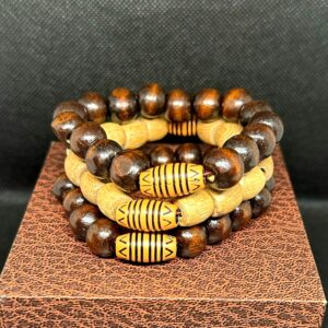 Brown Carton Vee Bracelet