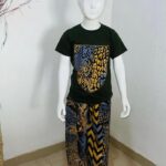 Ugo 2pcs Ankara T-shirt and trouser set