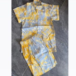 Adire shirt & shorts