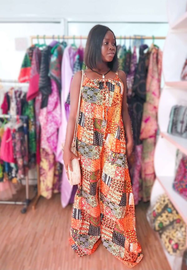Ayọ̀dàpọ̀  Ankara Jumpsuit - Image 2