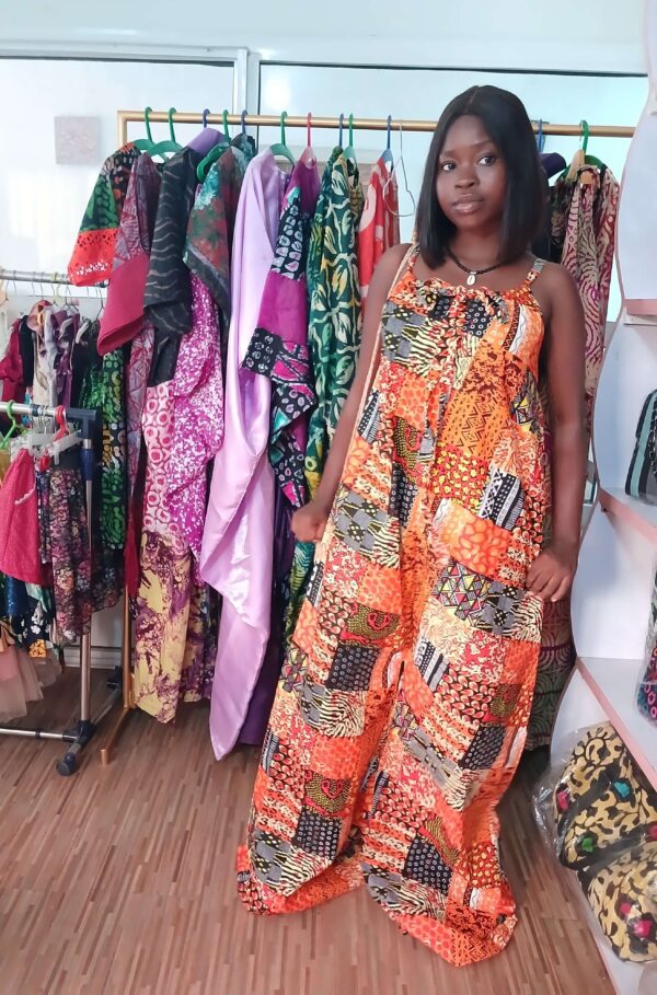 Ayọ̀dàpọ̀  Ankara Jumpsuit - Image 3