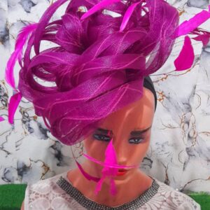 Solar Flowered Fascinator
