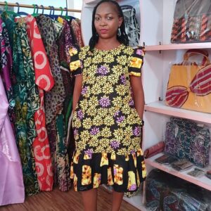 Ododo Ankara Gown