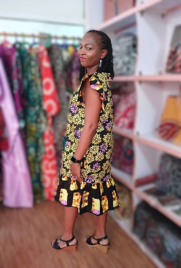 Ododo Ankara Gown - Image 2