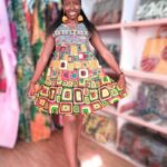 Chisom Carribean Ankara Dress