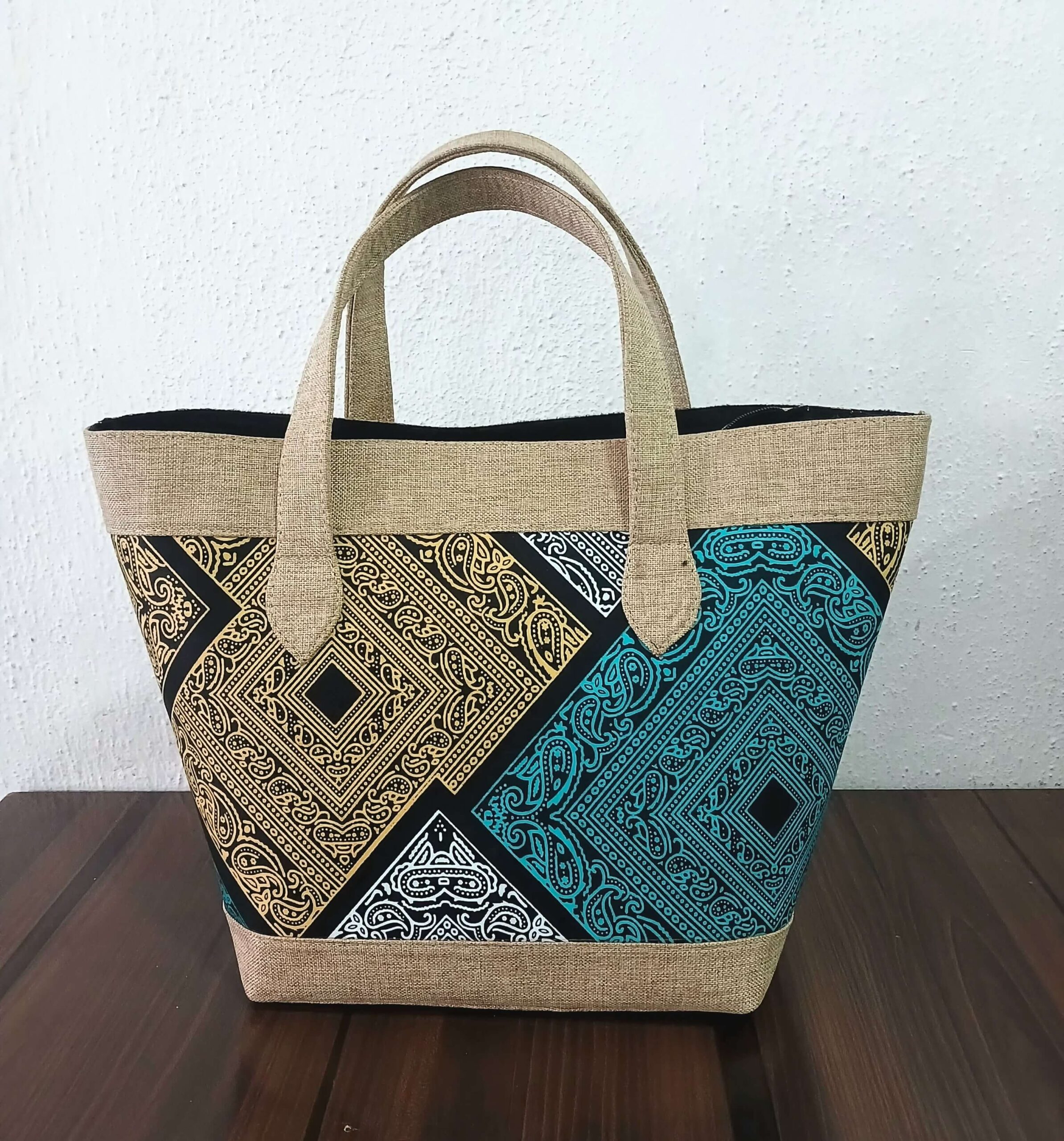 Ankara tote bag