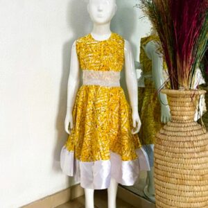 Ankara princess dress