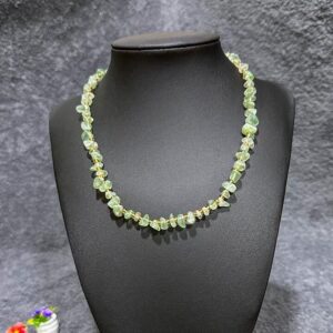 Teal Chipstone Necklace