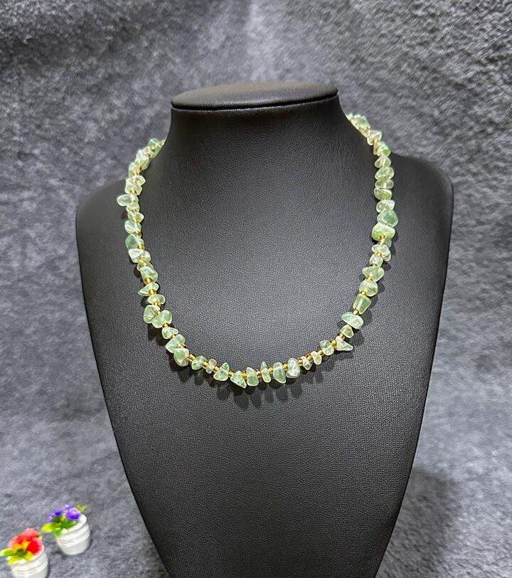 Teal Chipstone Necklace