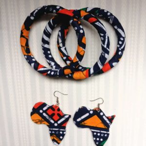 Ankara earrings