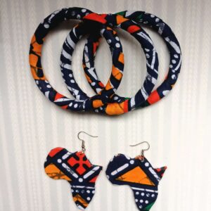 Ankara earrings