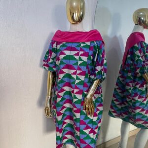 Ankara shift dress