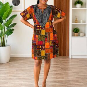 AfriChic Ankara Gown
