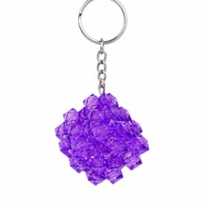 Handcrafted Beaded Keychain