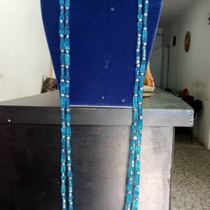 Blue Beaded Necklace